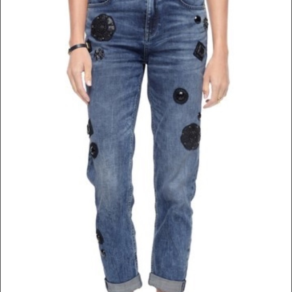 NWT JUICY COUTURE ‘GIRLFRIEND’ embellished jean